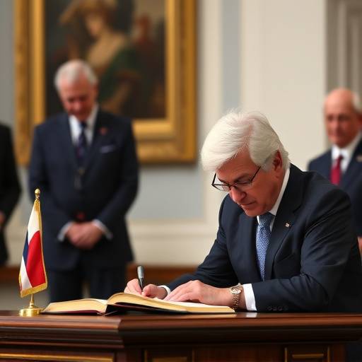 Il Presidente Mattarella firma un decreto legge al Quirinale